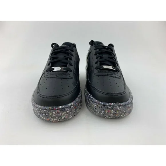 Nike Air Force 1 Recycled Wool Pack Black Women's Size 7.5 Shoes - Picture 7 of 12
